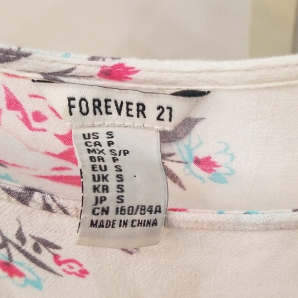 Forever 21 Floral midi dress - Picture 3 of 3